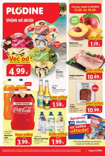 Plodine katalog - 12.08.2026. - 18.08.2026.