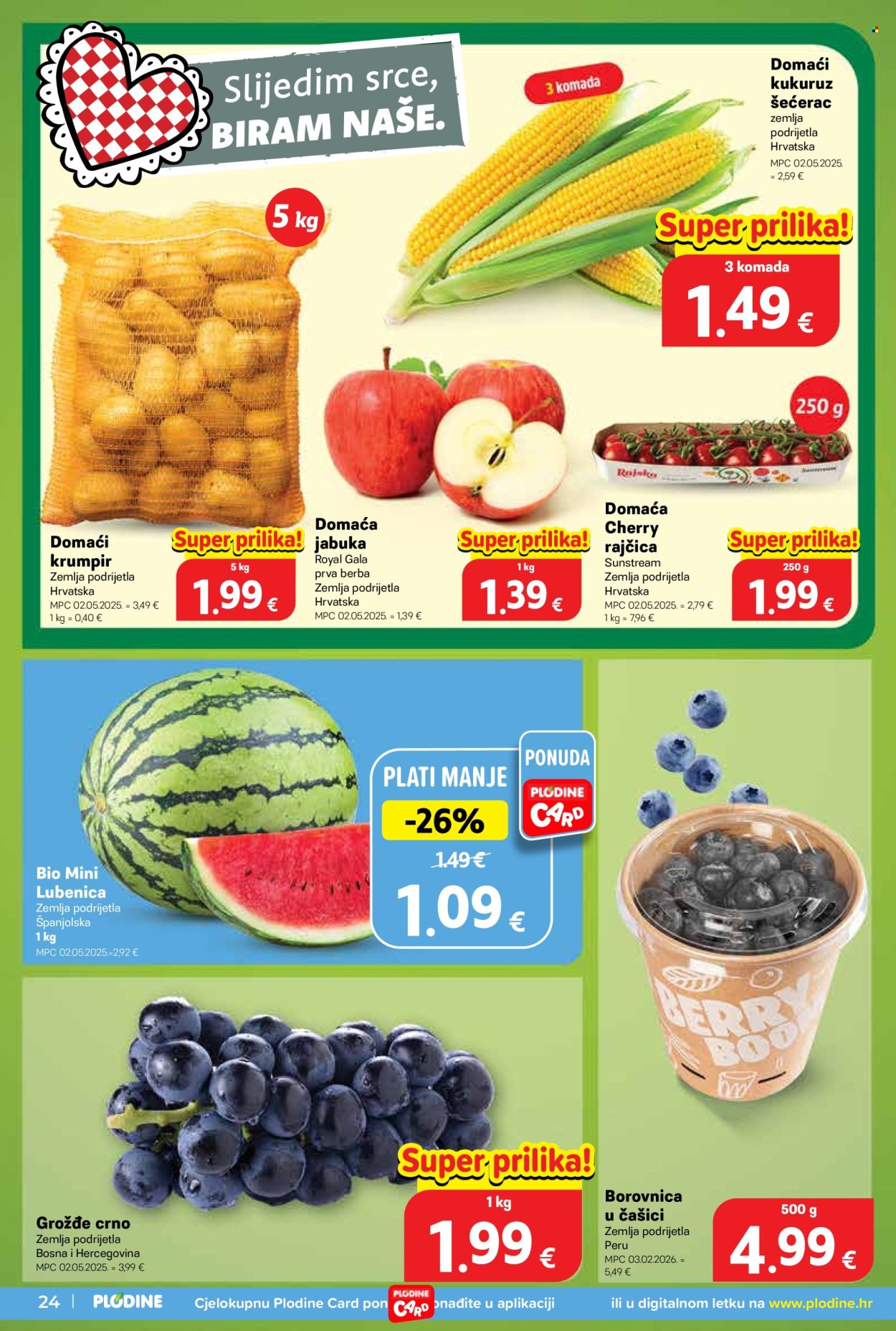 Plodine katalog - 12.08.2026. - 18.08.2026. Stranica 24