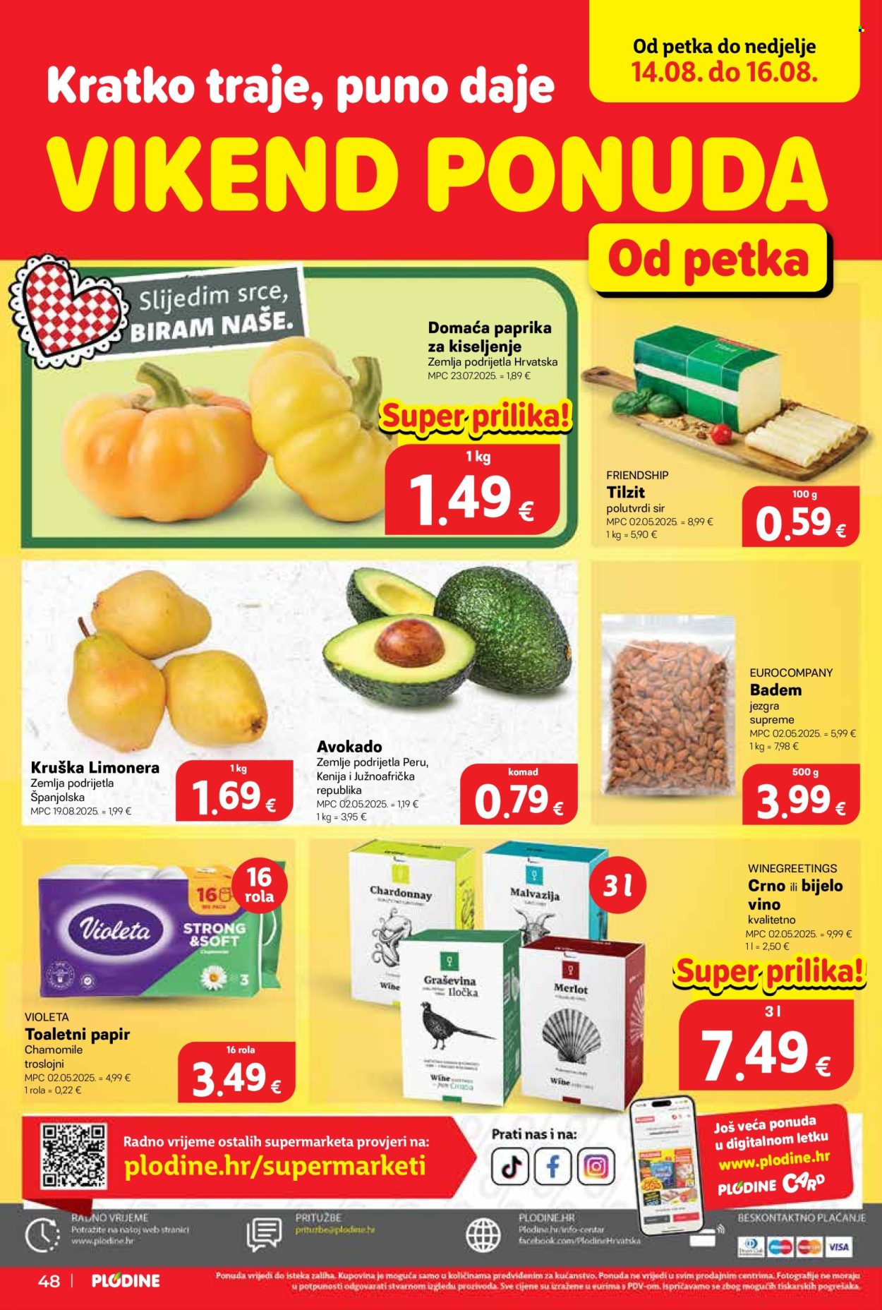 Plodine katalog - 12.08.2026. - 18.08.2026. Stranica 48