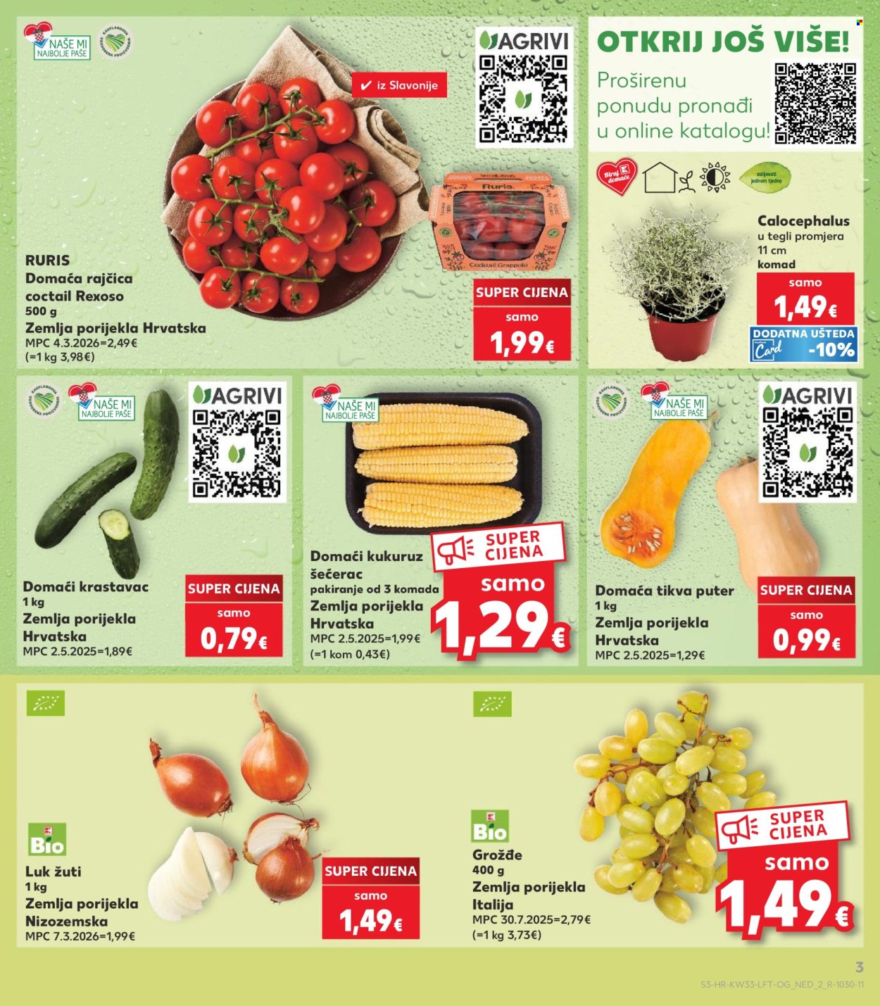 Kaufland katalog - 12.08.2026. - 18.08.2026. Stranica 3