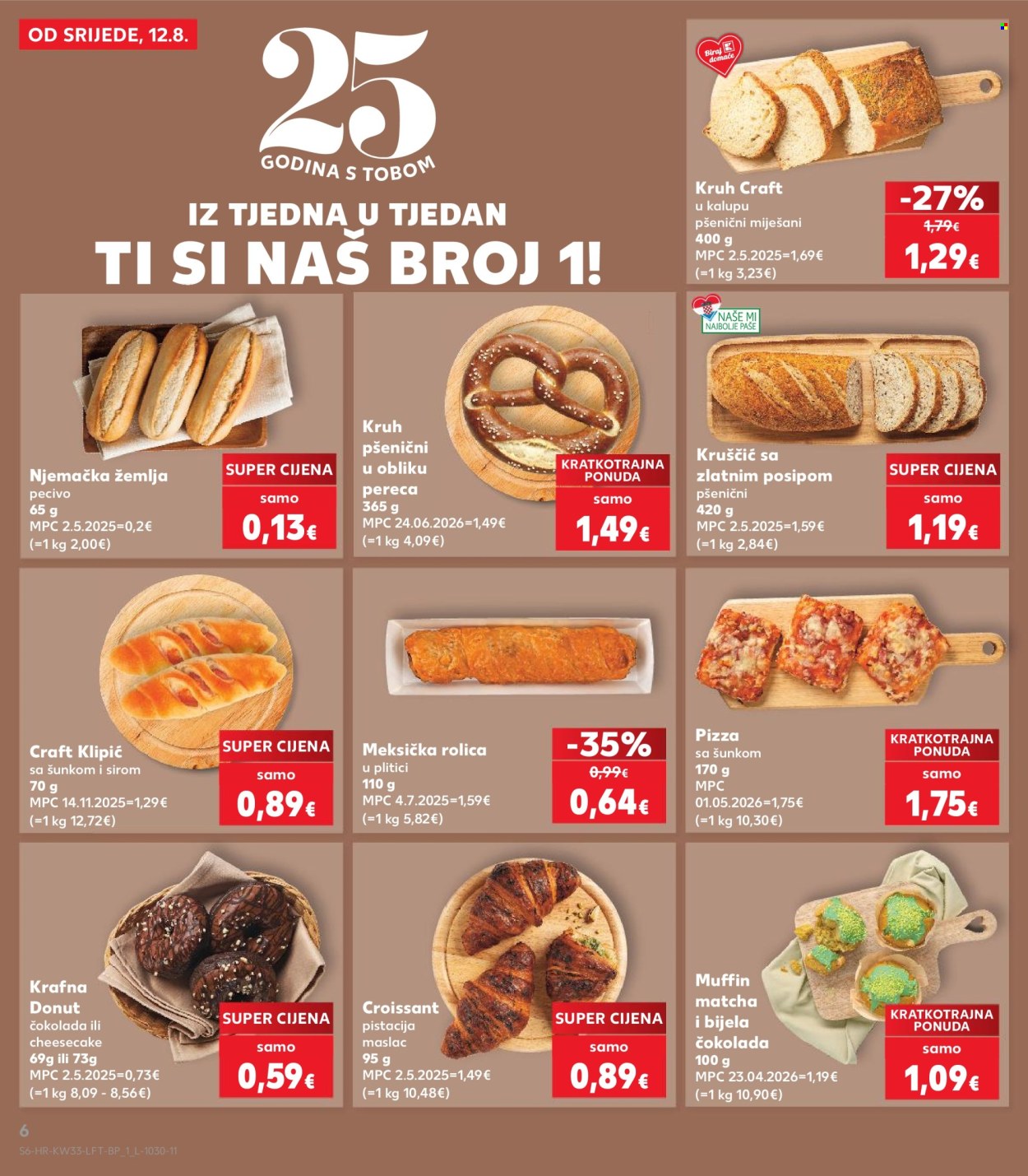 Kaufland katalog - 12.08.2026. - 18.08.2026. Stranica 6