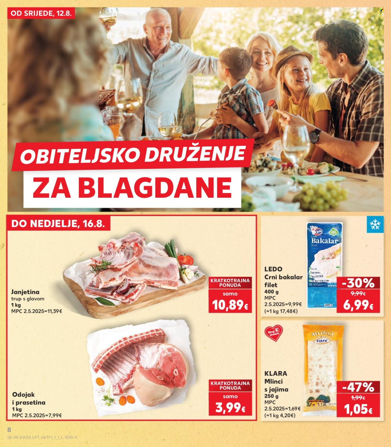 Kaufland katalog - 12.08.2026. - 18.08.2026. Stranica 8