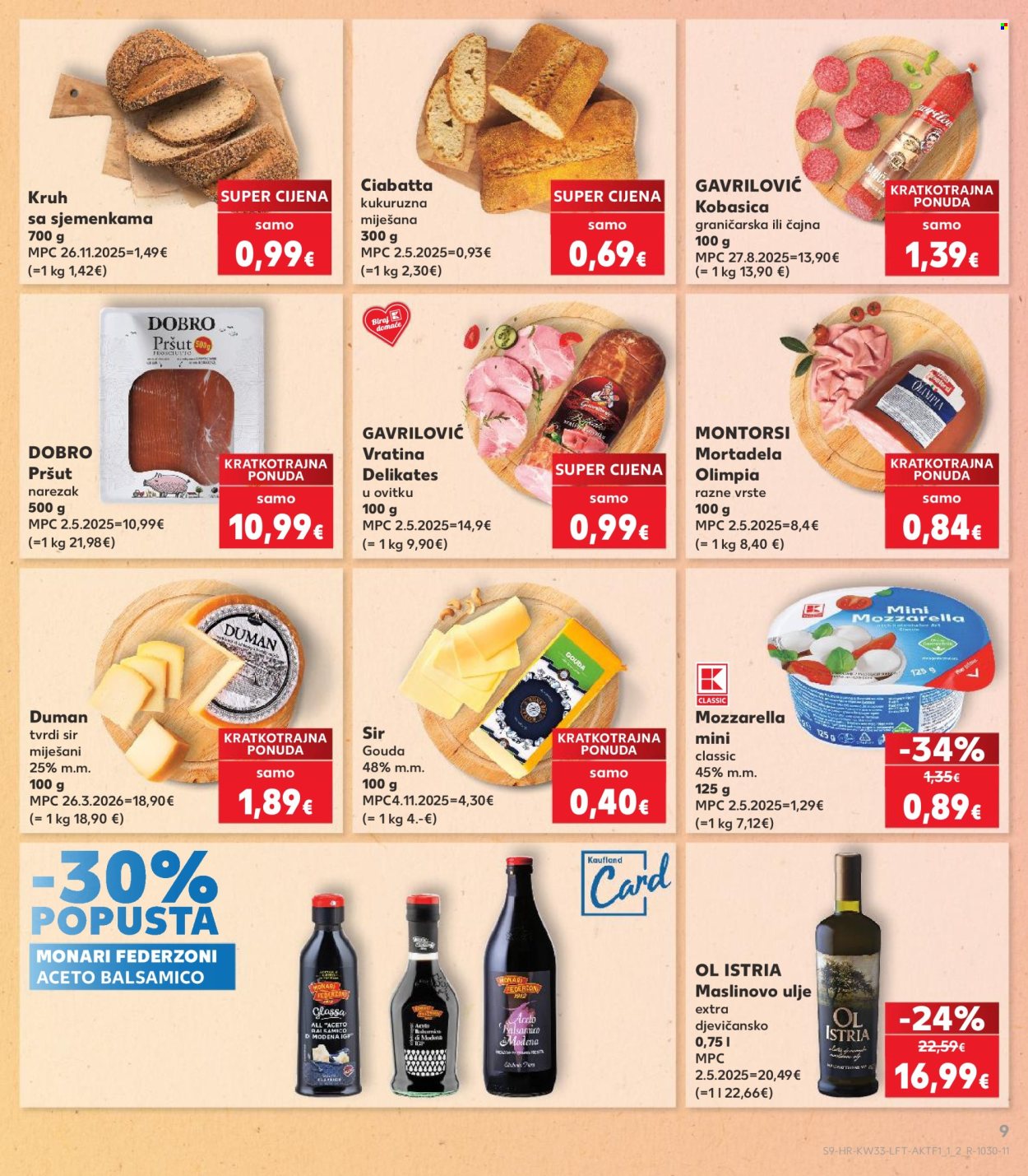 Kaufland katalog - 12.08.2026. - 18.08.2026. Stranica 9