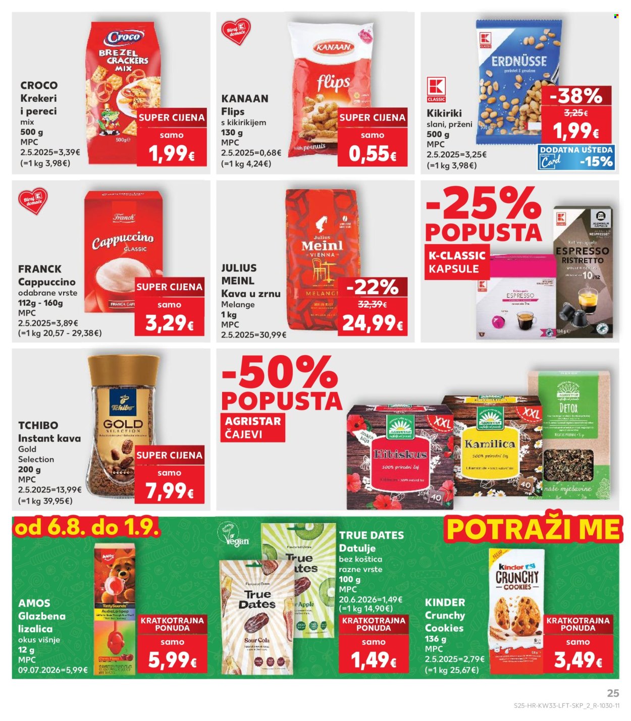 Kaufland katalog - 12.08.2026. - 18.08.2026. Stranica 25