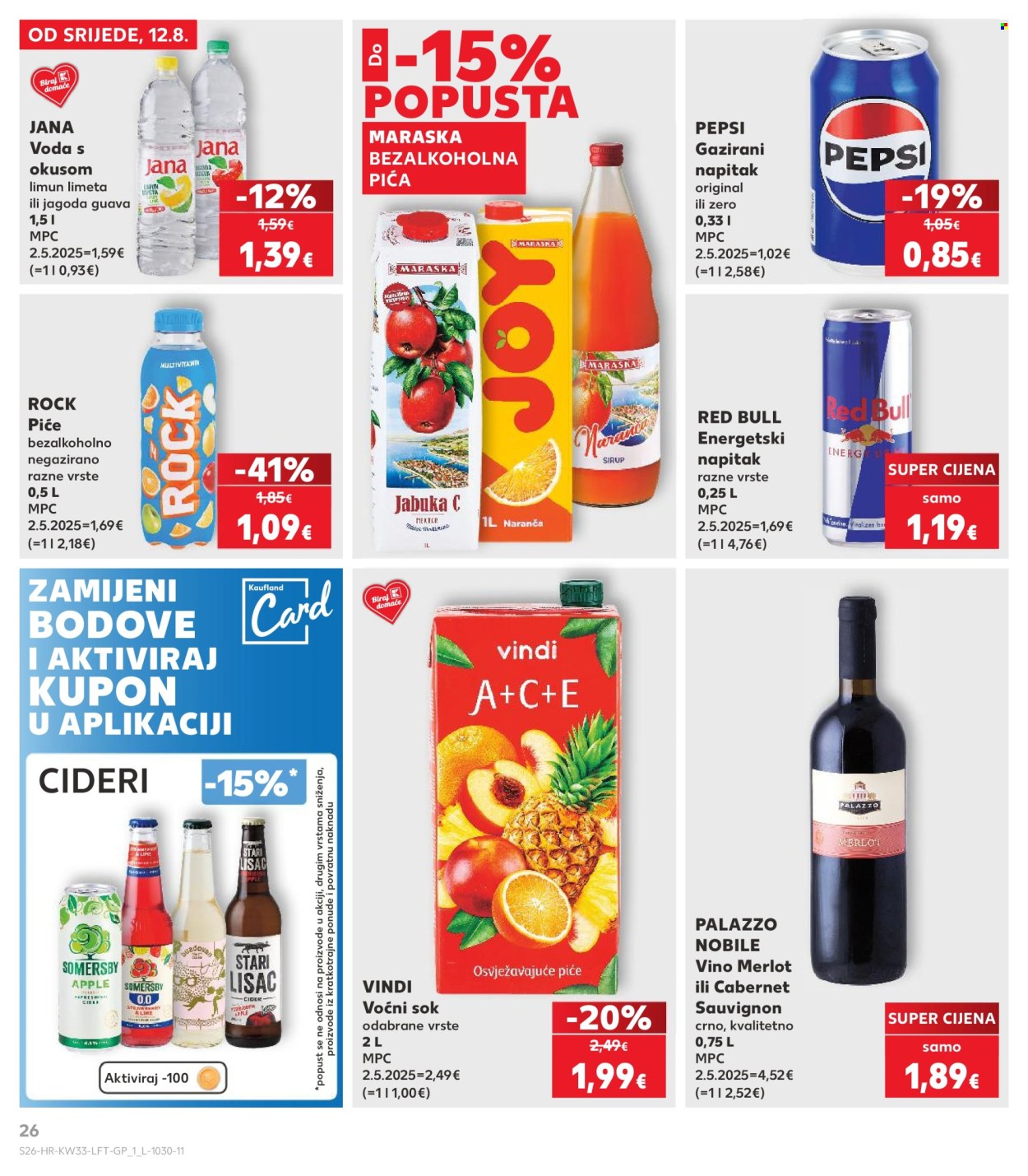 Kaufland katalog - 12.08.2026. - 18.08.2026. Stranica 26