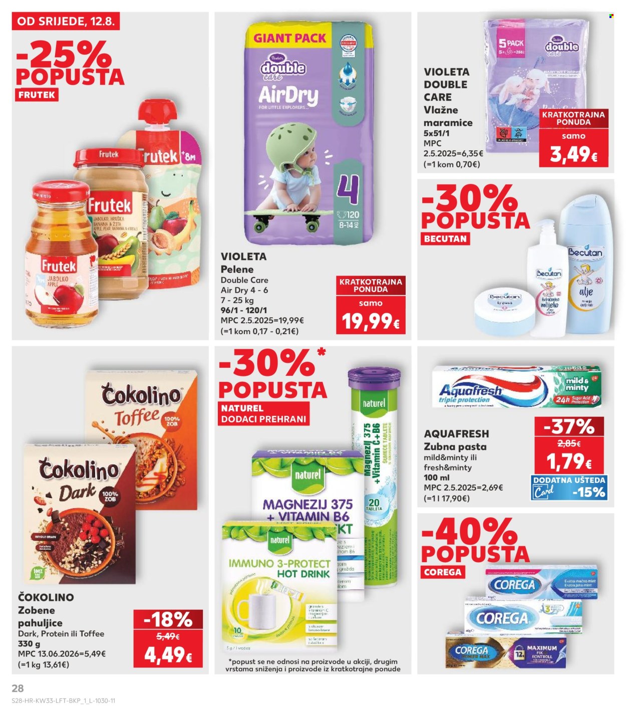 Kaufland katalog - 12.08.2026. - 18.08.2026. Stranica 28