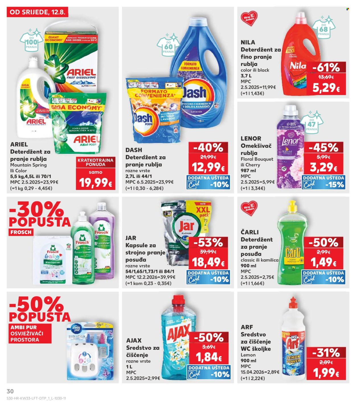 Kaufland katalog - 12.08.2026. - 18.08.2026. Stranica 30