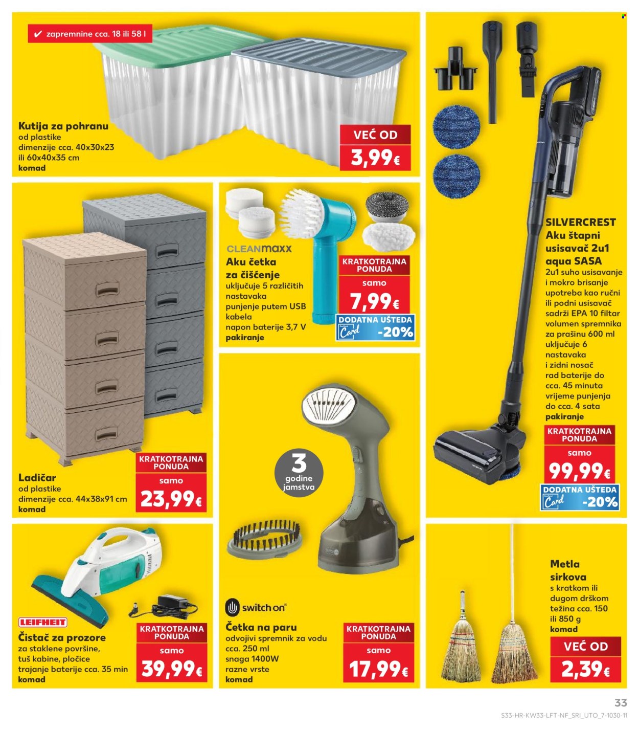 Kaufland katalog - 12.08.2026. - 18.08.2026. Stranica 33
