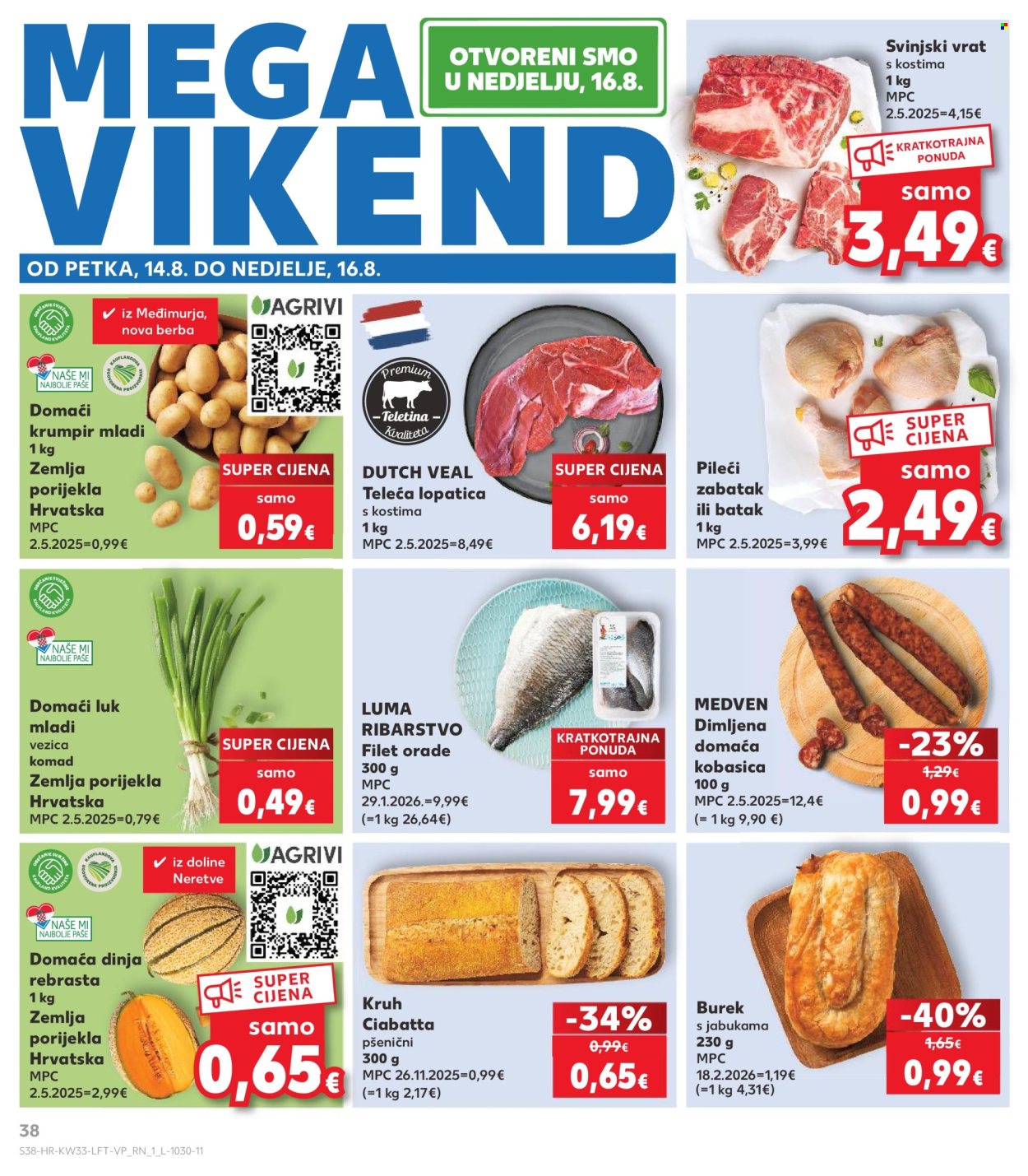 Kaufland katalog - 12.08.2026. - 18.08.2026. Stranica 38