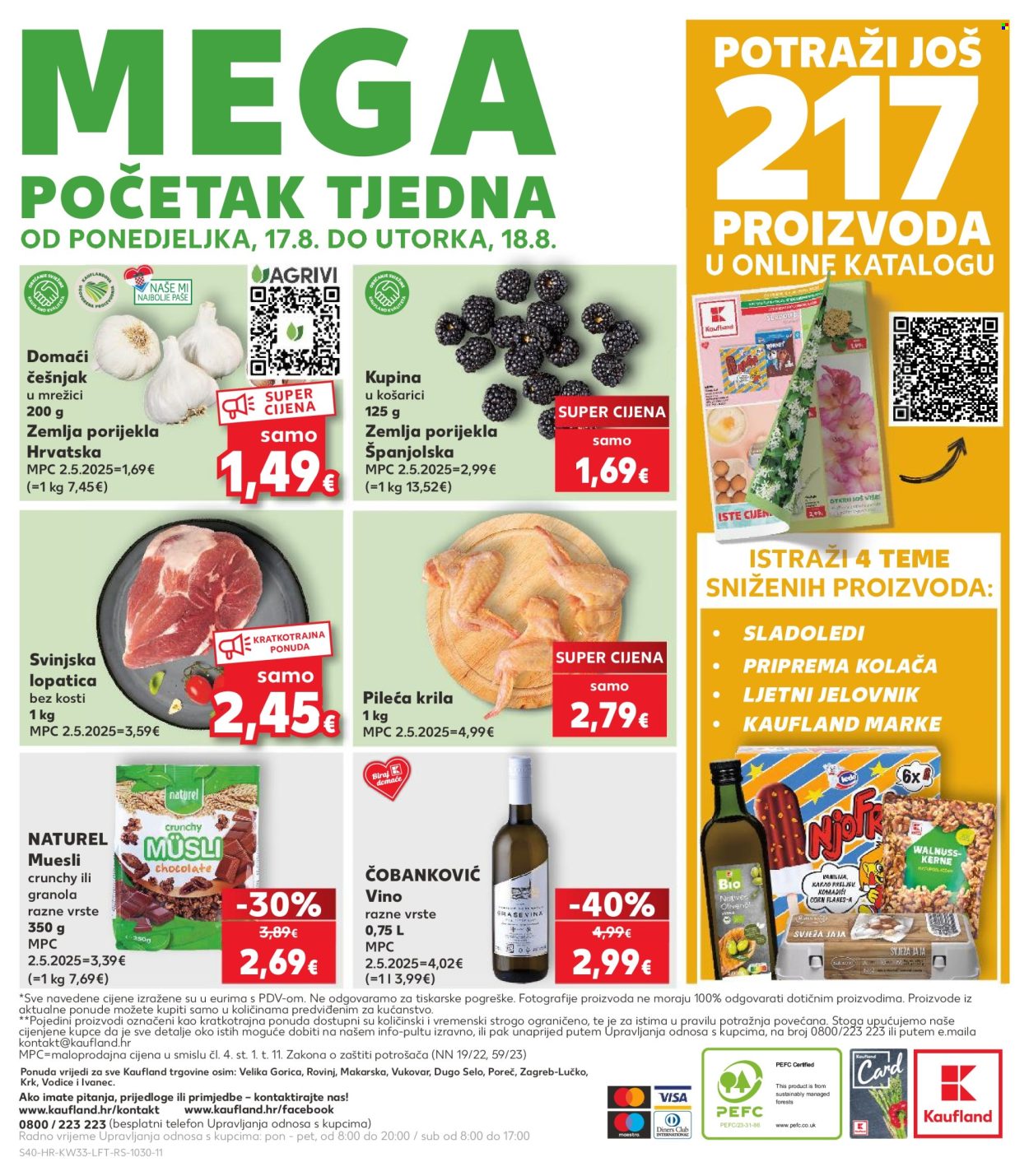 Kaufland katalog - 12.08.2026. - 18.08.2026. Stranica 40
