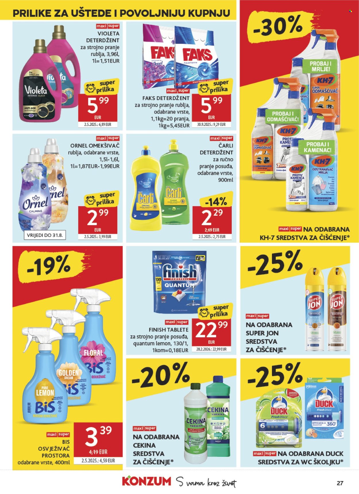 Konzum katalog - 12.08.2026. - 18.08.2026. Stranica 27