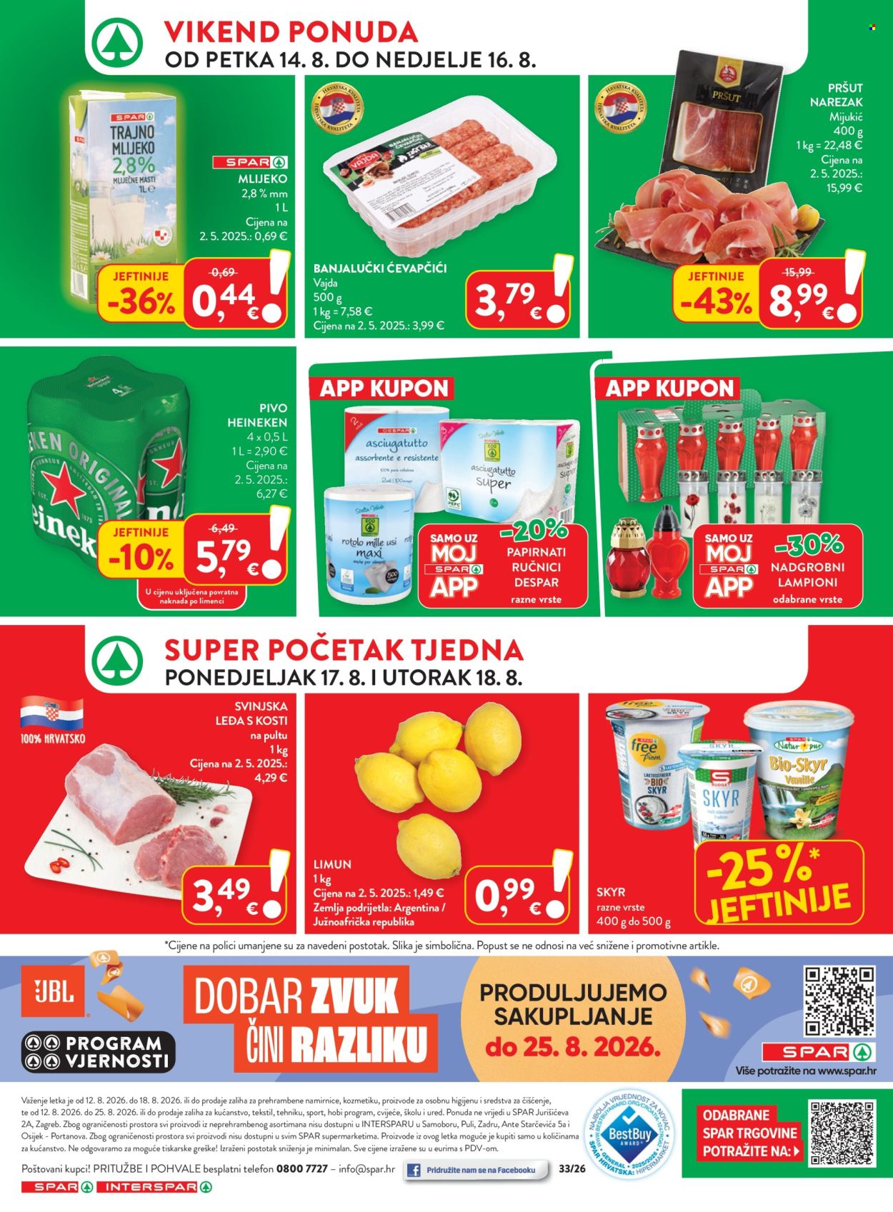 SPAR katalog - 12.08.2026. - 18.08.2026. Stranica 42