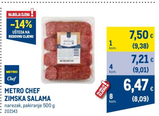 METRO Chef ZIMSKA SALAMA