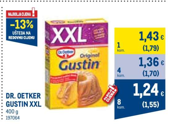 Dr. Oetker Gustin XXL