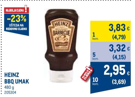 HEINZ BBQ UMAK