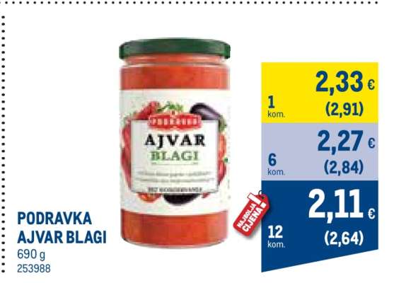 PODRAVKA AJVAR blagi