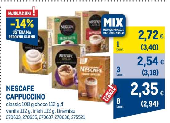 NESCAFE Cappuccino