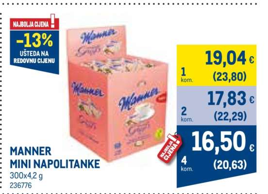 MANNER MINI NAPOLITANKE