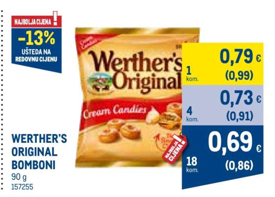 WERTHER`S ORIGINAL Bomboni