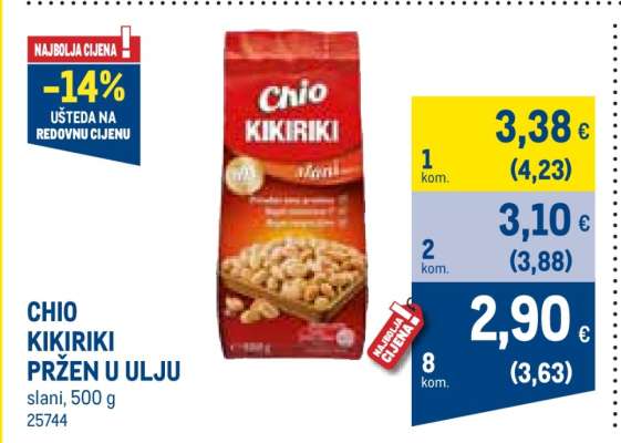 CHIO KIKIRIKI PRŽEN U ULJU