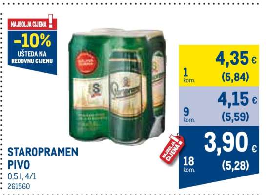 STAROPRAMEN PIVO