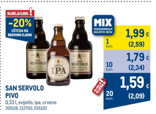 SAN SERVOLO Pivo