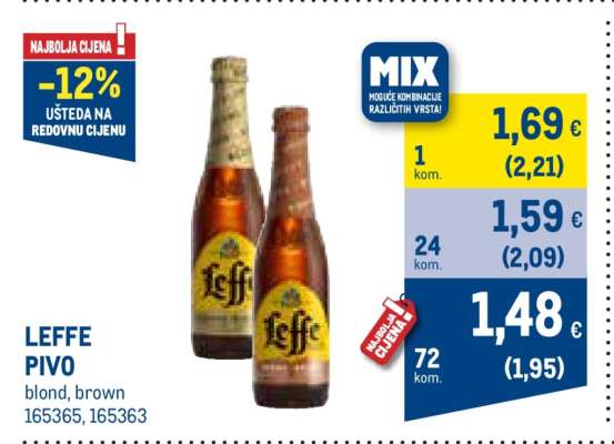 Leffe pivo