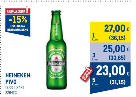 HEINEKEN PIVO