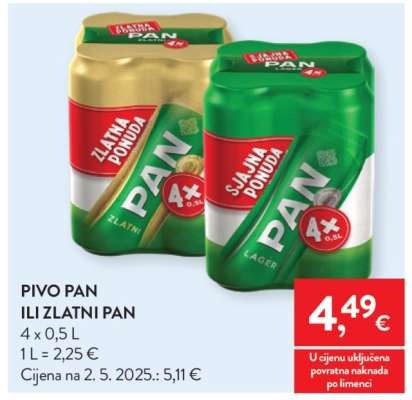 Pivo Pan ili Zlatni Pan