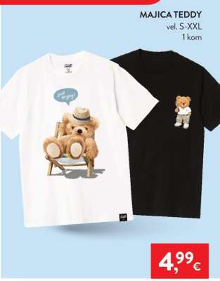 MAJICA TEDDY
