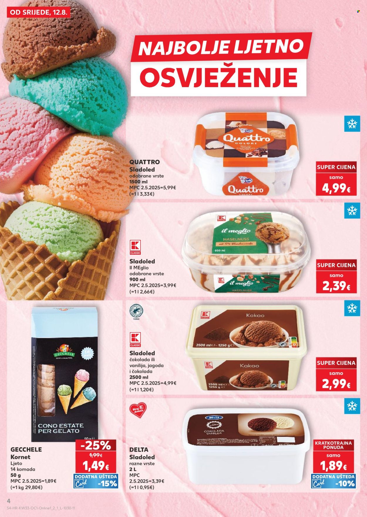 Kaufland katalog - 12.08.2026. - 18.08.2026. Stranica 4