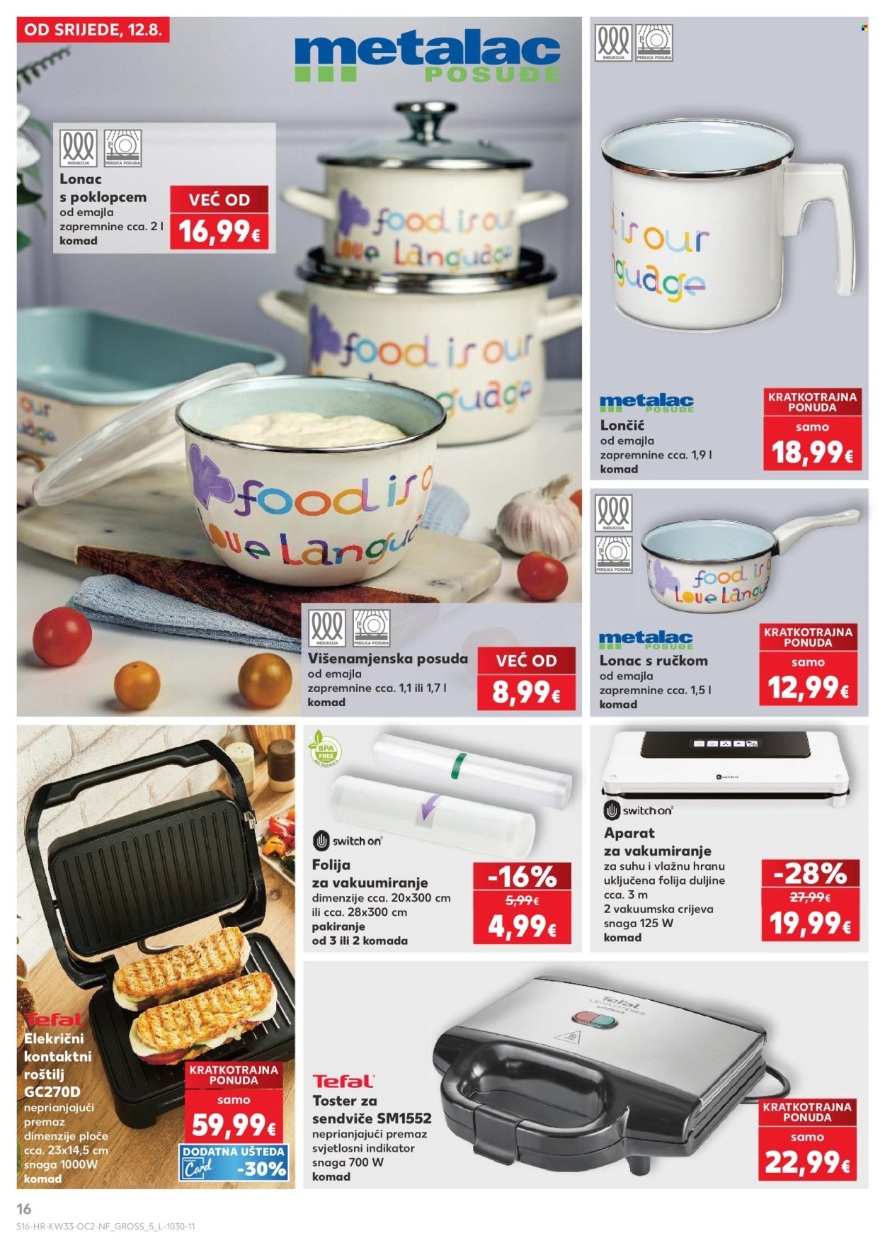 Kaufland katalog - 12.08.2026. - 18.08.2026. Stranica 16
