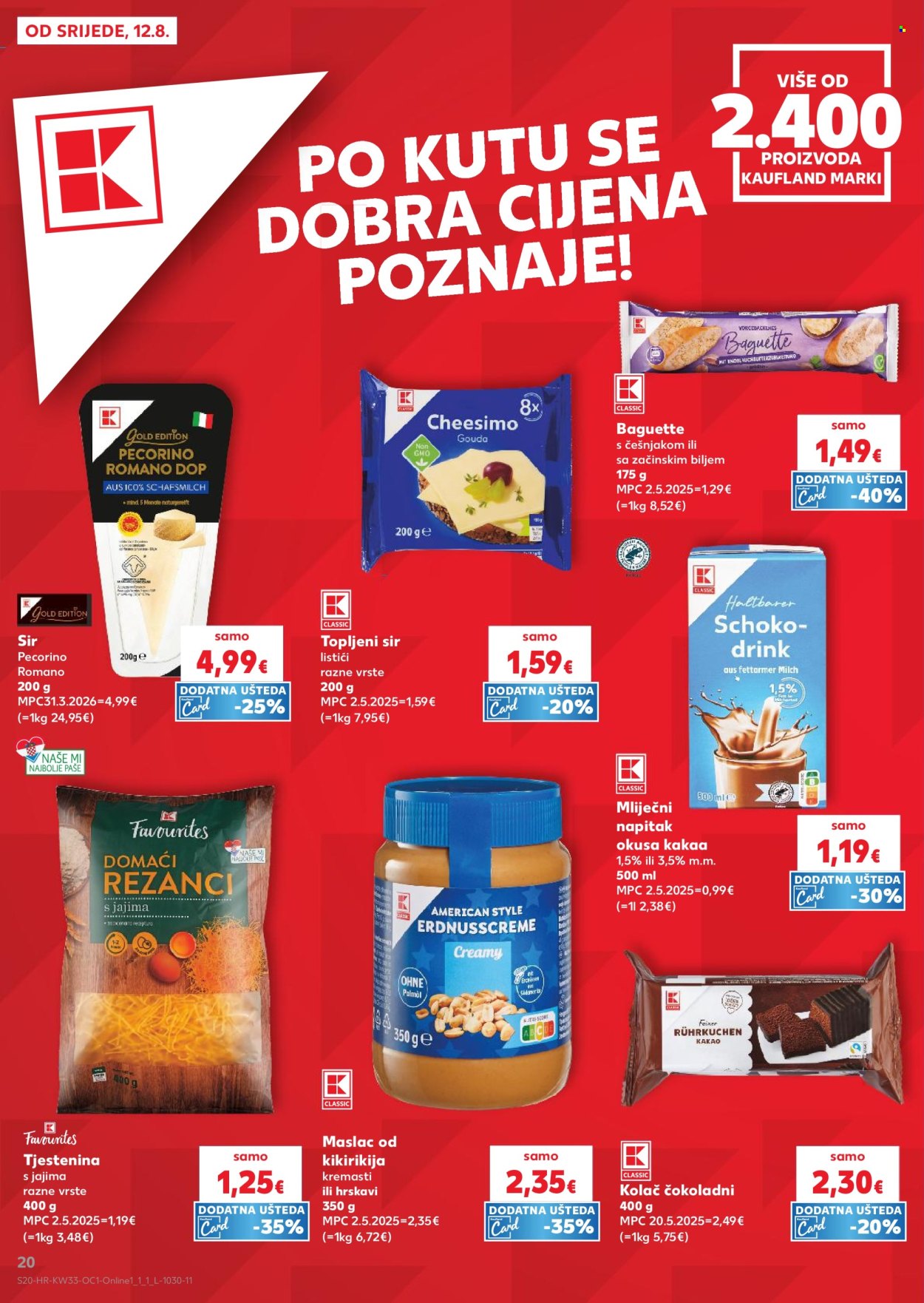 Kaufland katalog - 12.08.2026. - 18.08.2026. Stranica 20