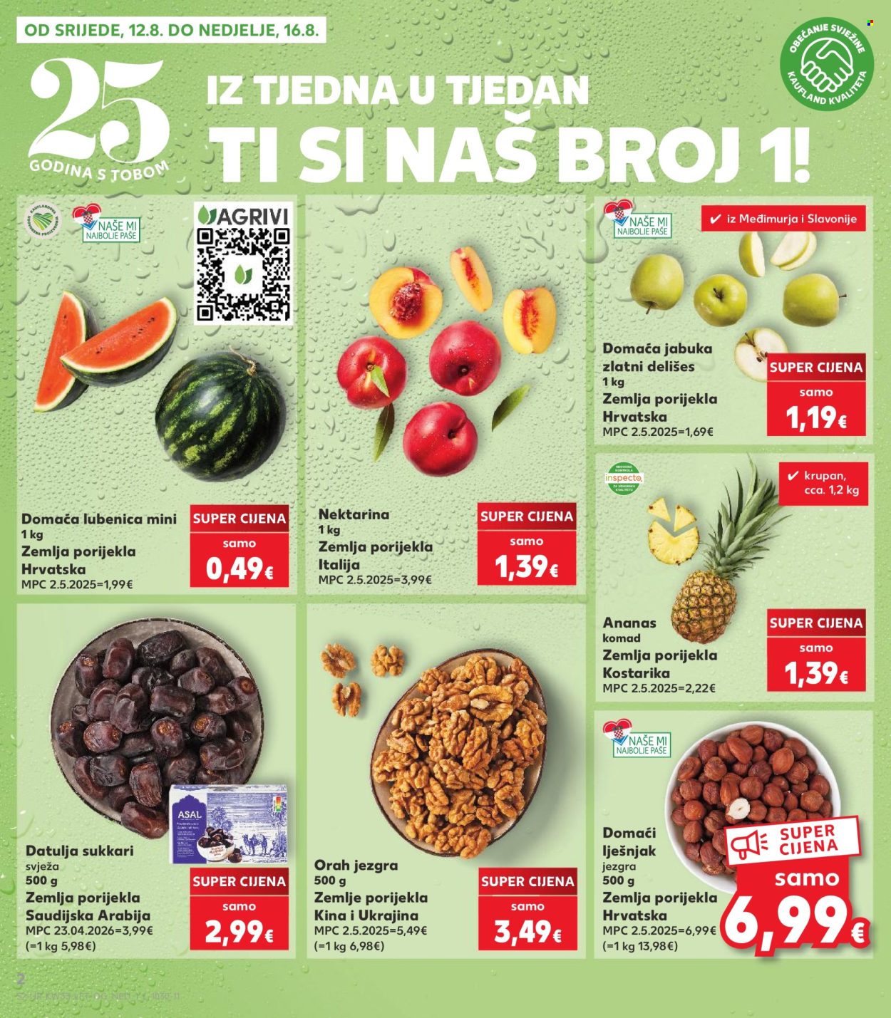 Kaufland katalog - 12.08.2026. - 18.08.2026. Stranica 2