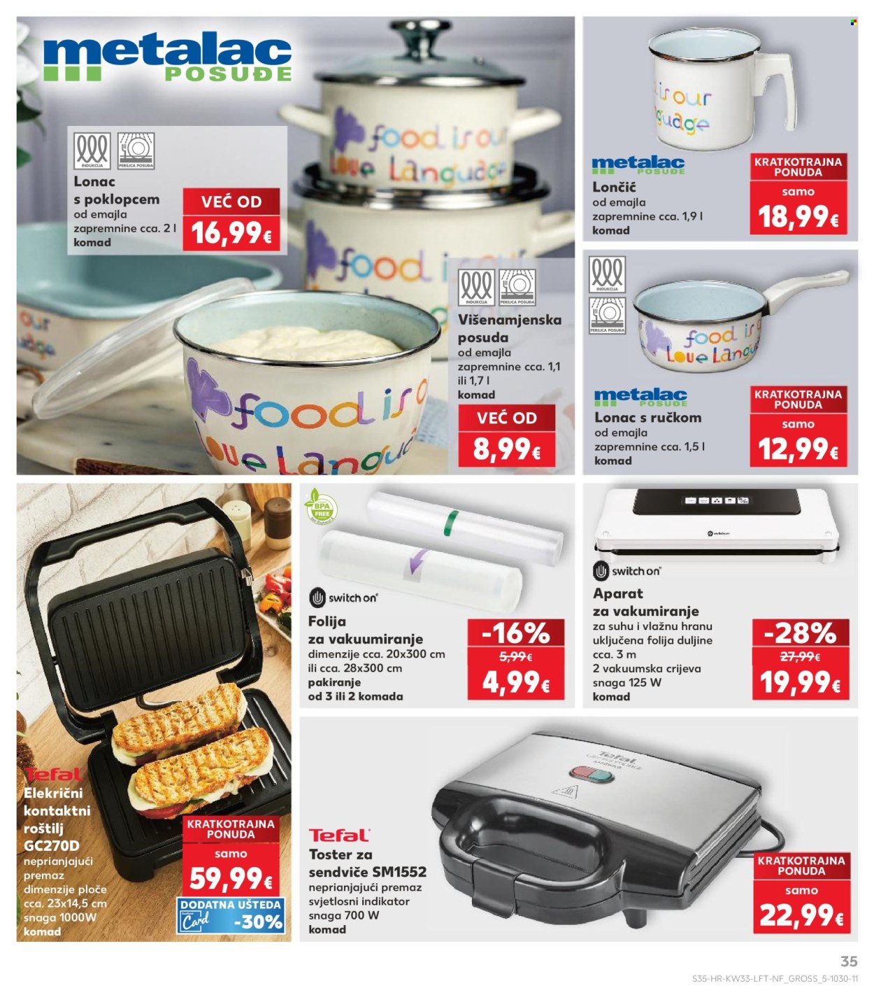 Kaufland katalog - 12.08.2026. - 18.08.2026. Stranica 35