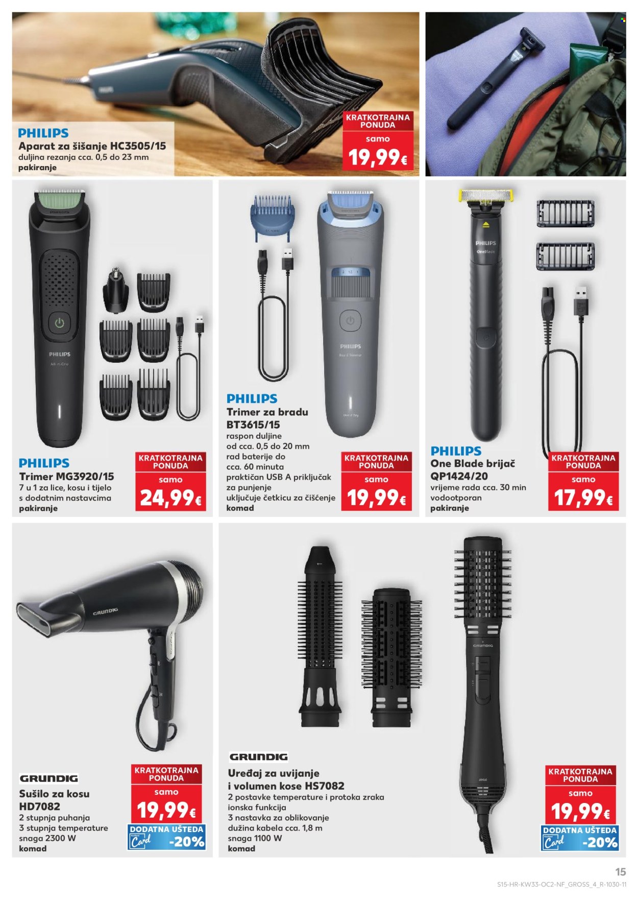 Kaufland katalog - 12.08.2026. - 18.08.2026. Stranica 15