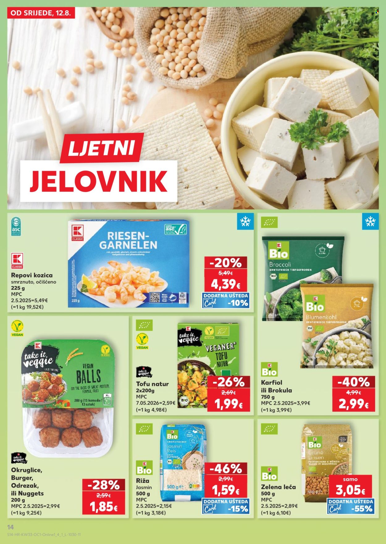 Kaufland katalog - 12.08.2026. - 18.08.2026. Stranica 14