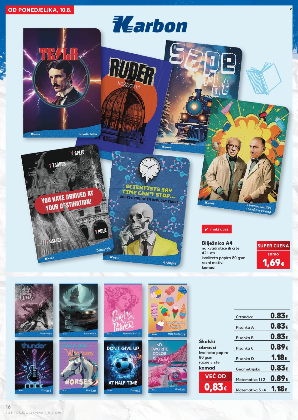 Kaufland katalog - 10.08.2026. - 31.08.2026. Stranica 16