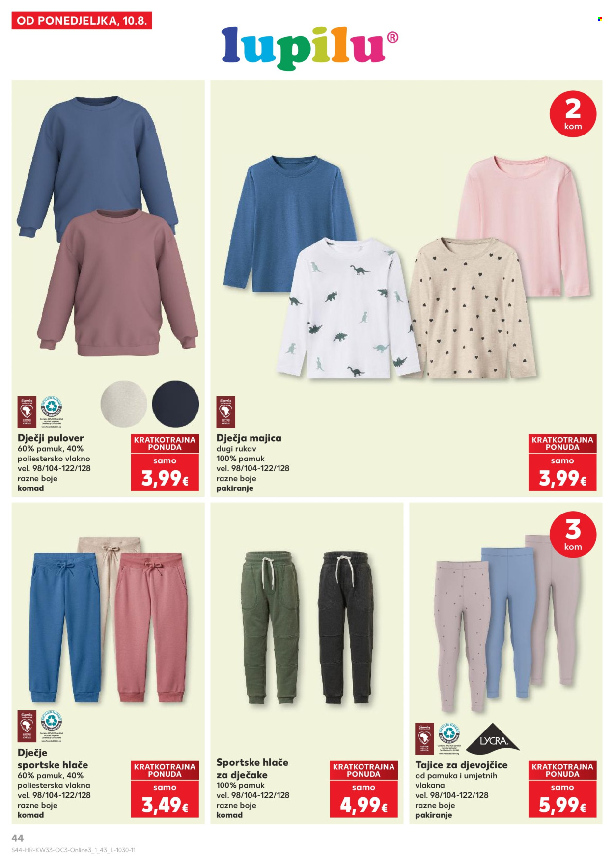 Kaufland katalog - 10.08.2026. - 31.08.2026. Stranica 44