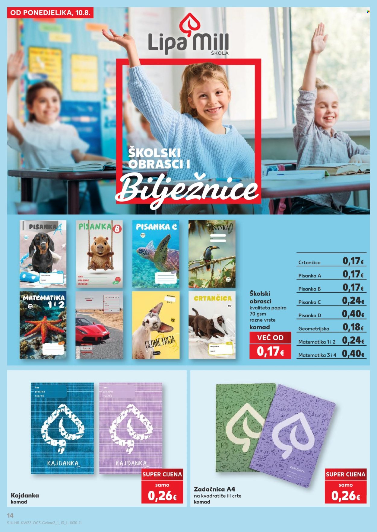 Kaufland katalog - 10.08.2026. - 31.08.2026. Stranica 14