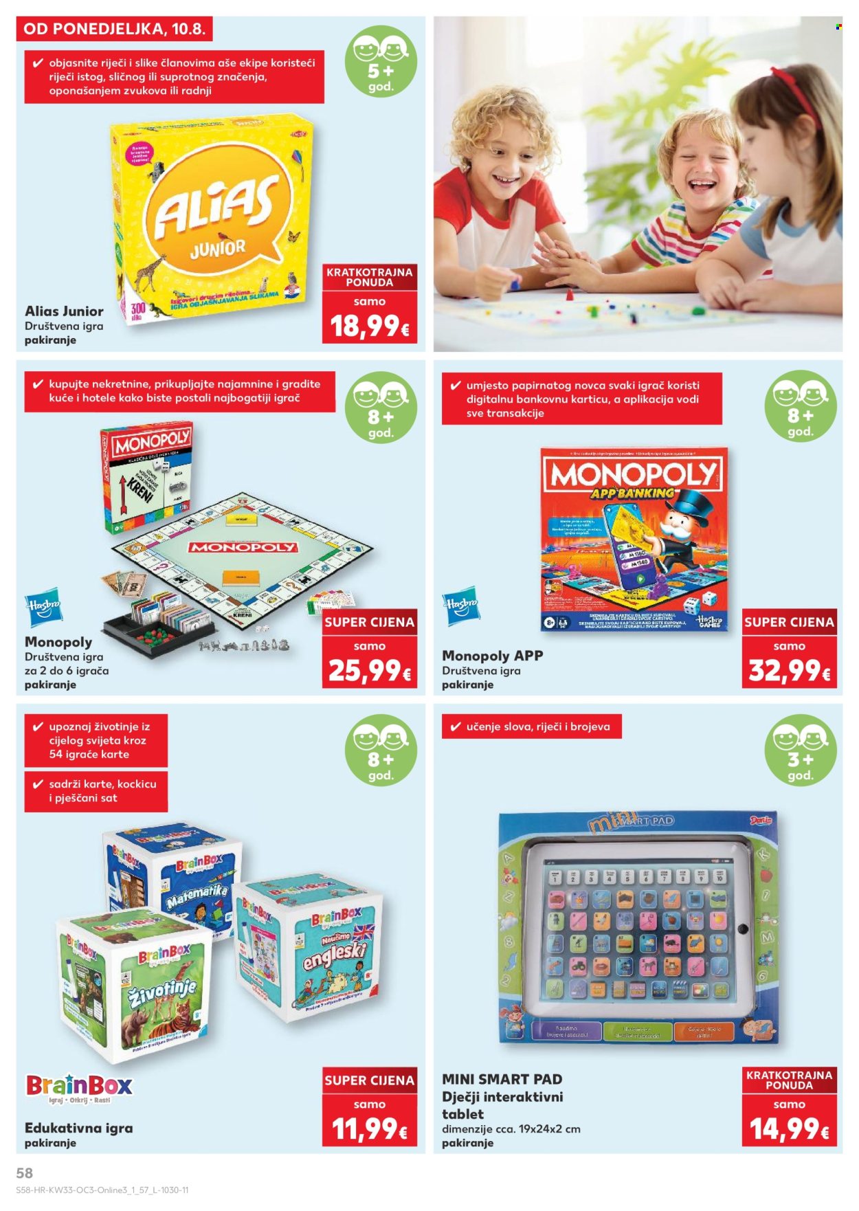 Kaufland katalog - 10.08.2026. - 31.08.2026. Stranica 58