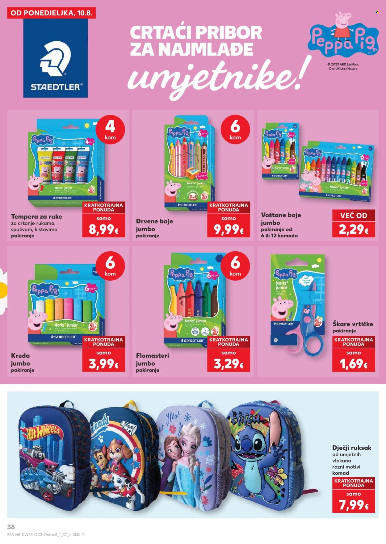 Leták Kaufland - 10.8.2026 - 31.8.2026. Strana 38