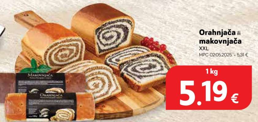 Orahnjača ili makovnjača XXL
