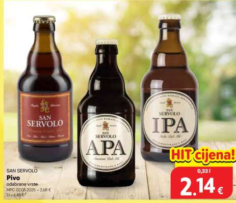 SAN SERVOLO Pivo