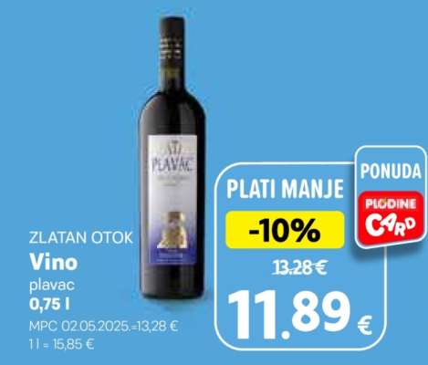 Vino Plavac 0,75 l