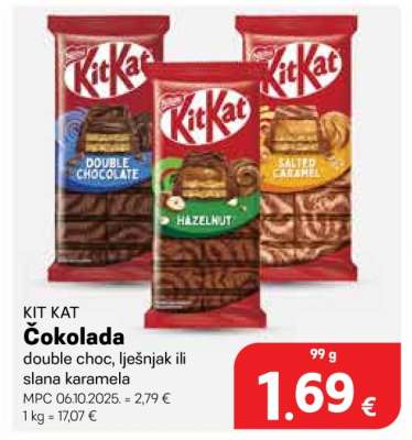 KIT KAT Čokolada