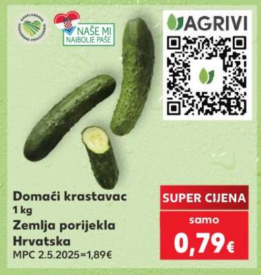 Domaći krastavac 1 kg