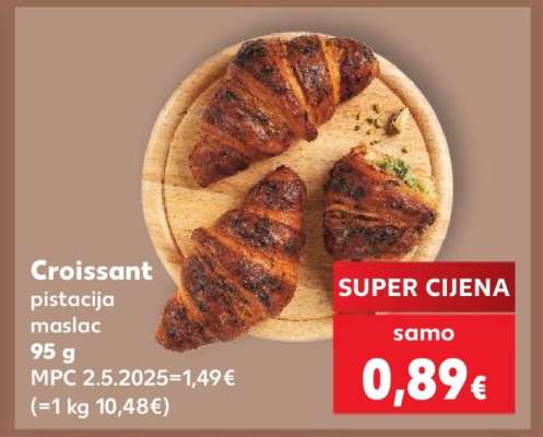 Croissant pistacija maslac 95 g