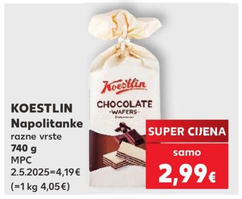 KOESTLIN Napolitanke