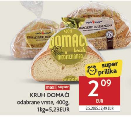 KRUH DOMAĆI